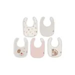 Jollein Slab Jersey Waterproof - Animal Friends - 5 Stuks