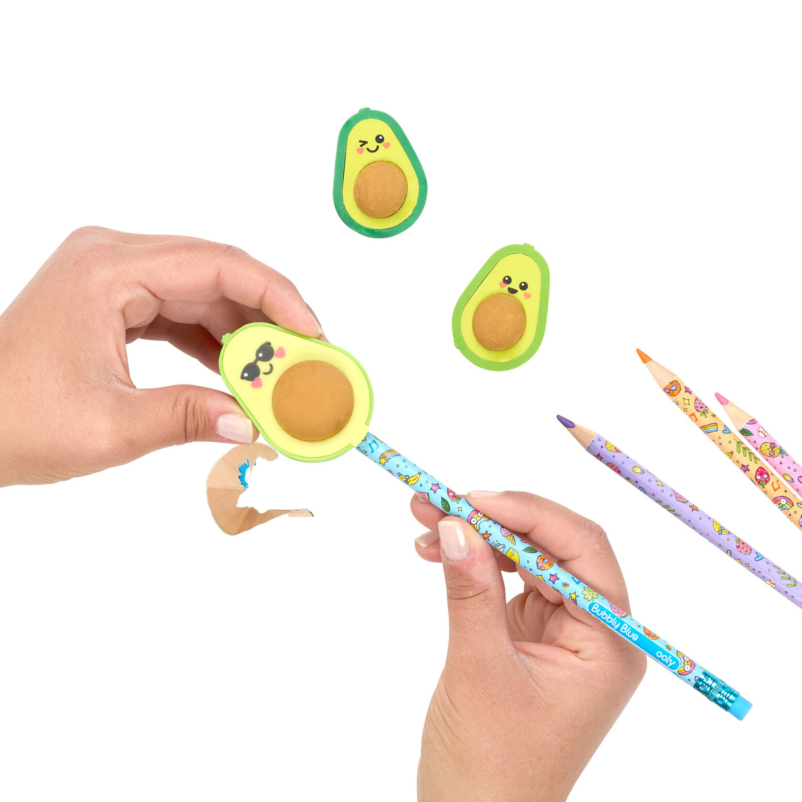 Ooly Avocado Love Eraser and Sharpener
