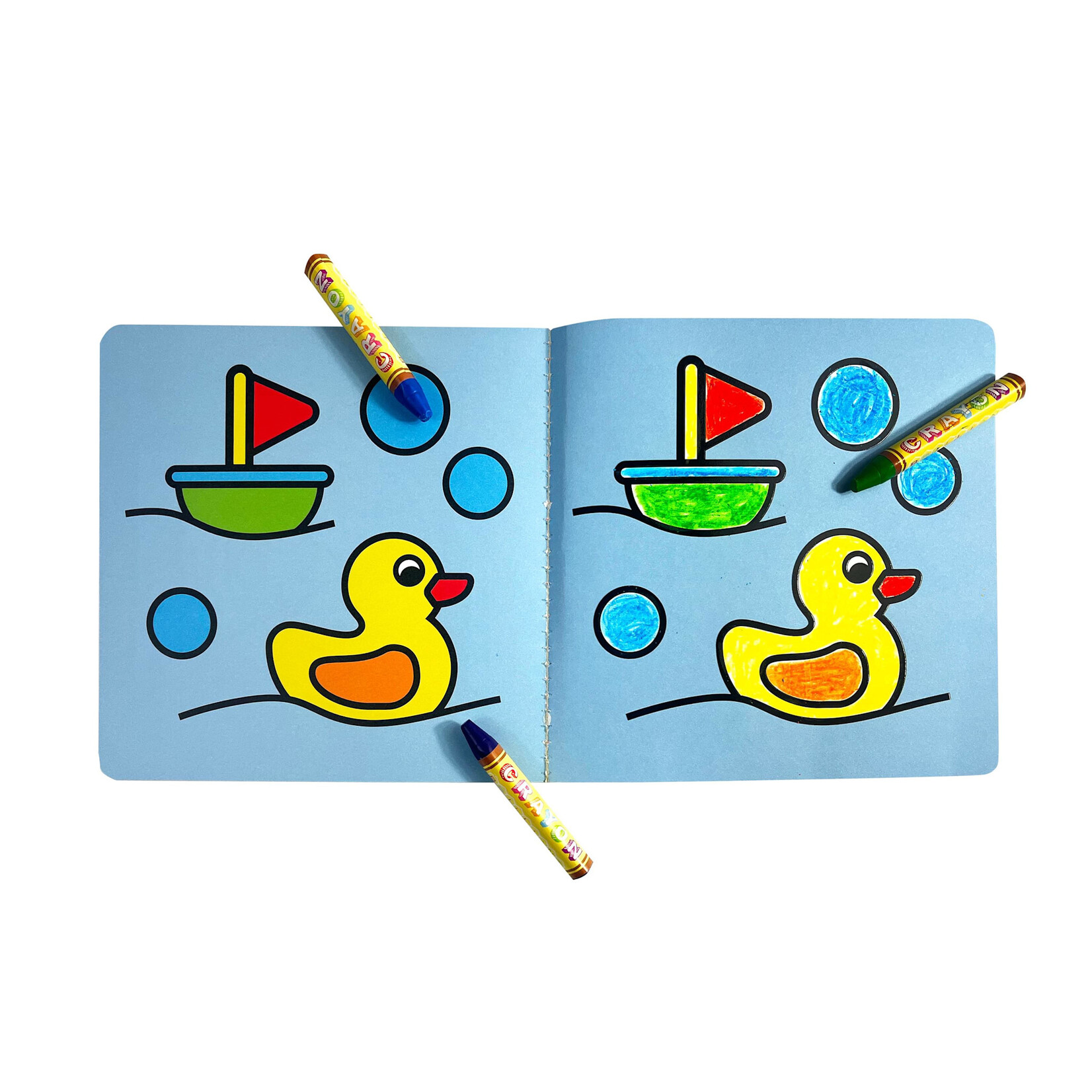 Ooly Ooly - Our Day Copy Coloring Book