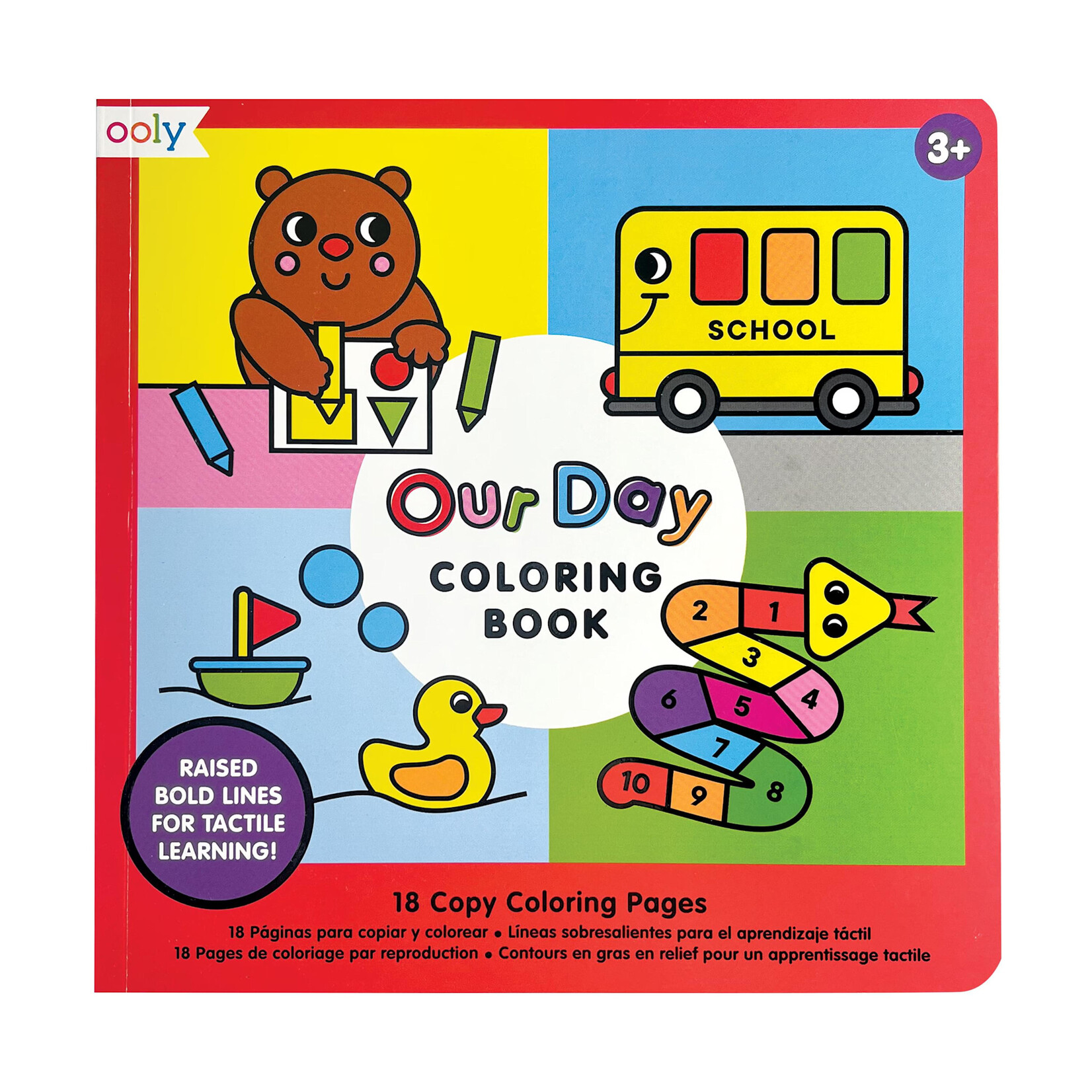 Ooly Ooly - Our Day Copy Coloring Book