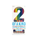 Ooly Ooly - 2 Of A Kind Double-Ended Colored Pencils (Set of 12 / 24 Colors)