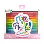 Ooly Ooly - Make No Mistake!: Glittery Erasable Markers (Set of 12)