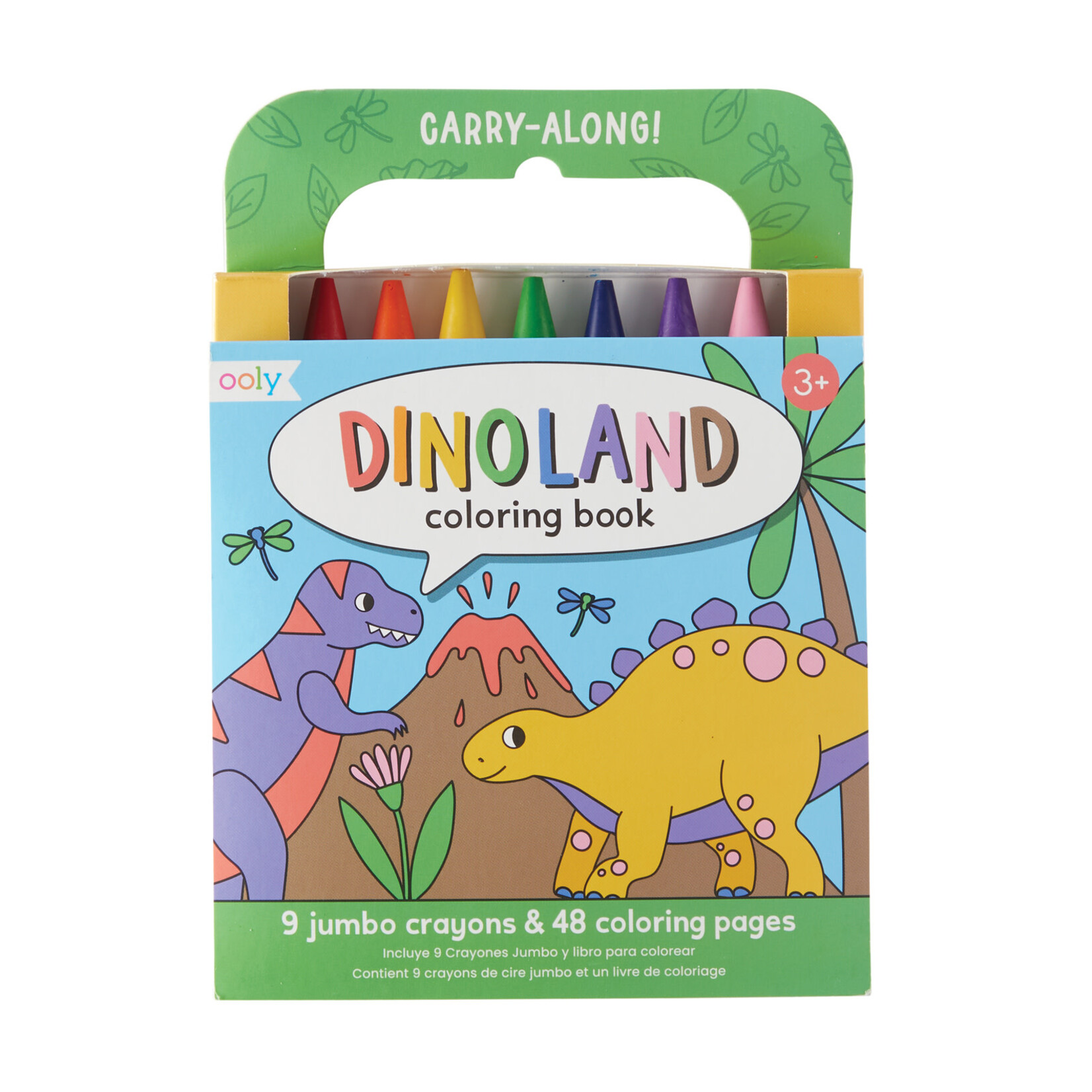 Ooly Ooly - Carry Along Coloring Book - Dinoland