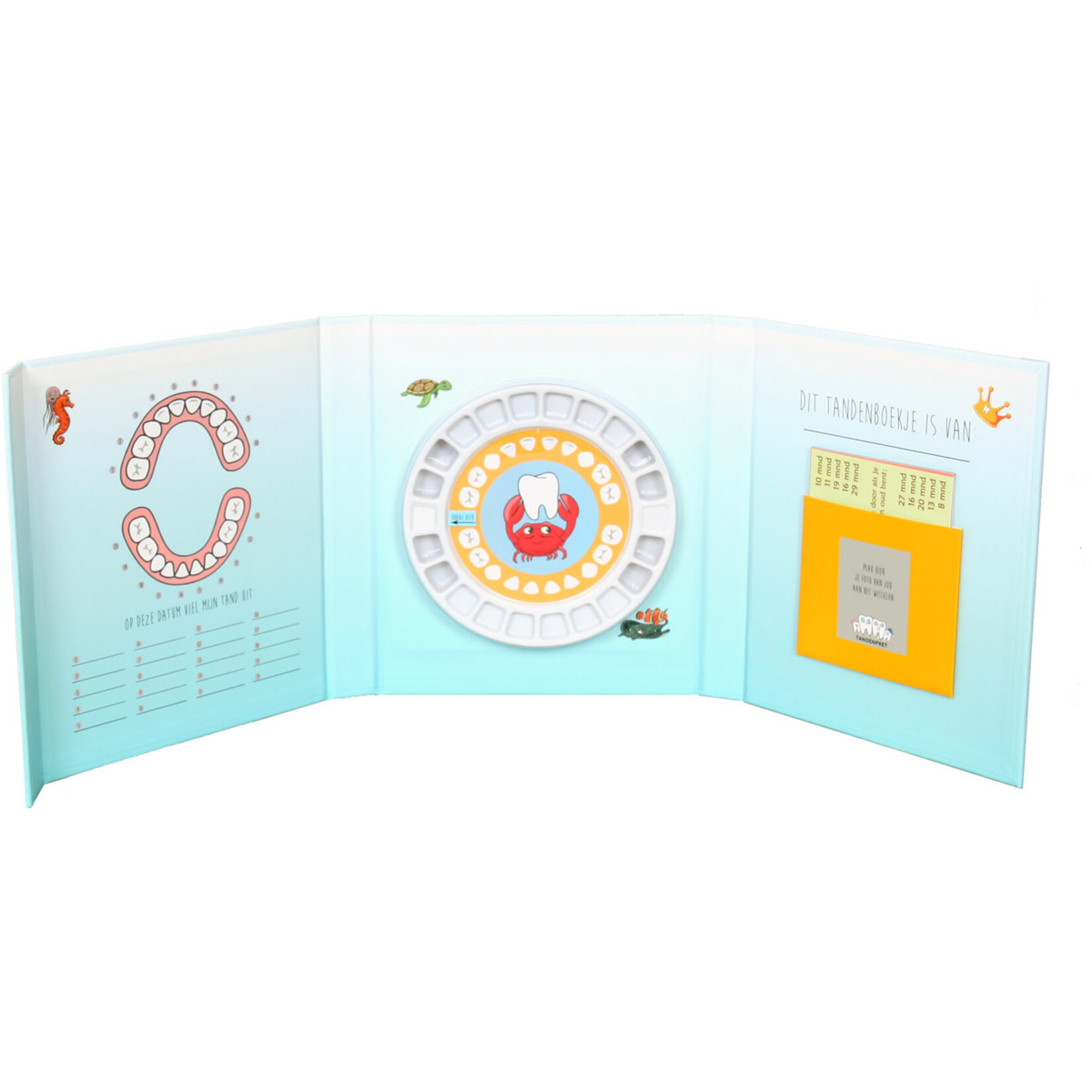 Toothwonders Tandenboekje Neptunus