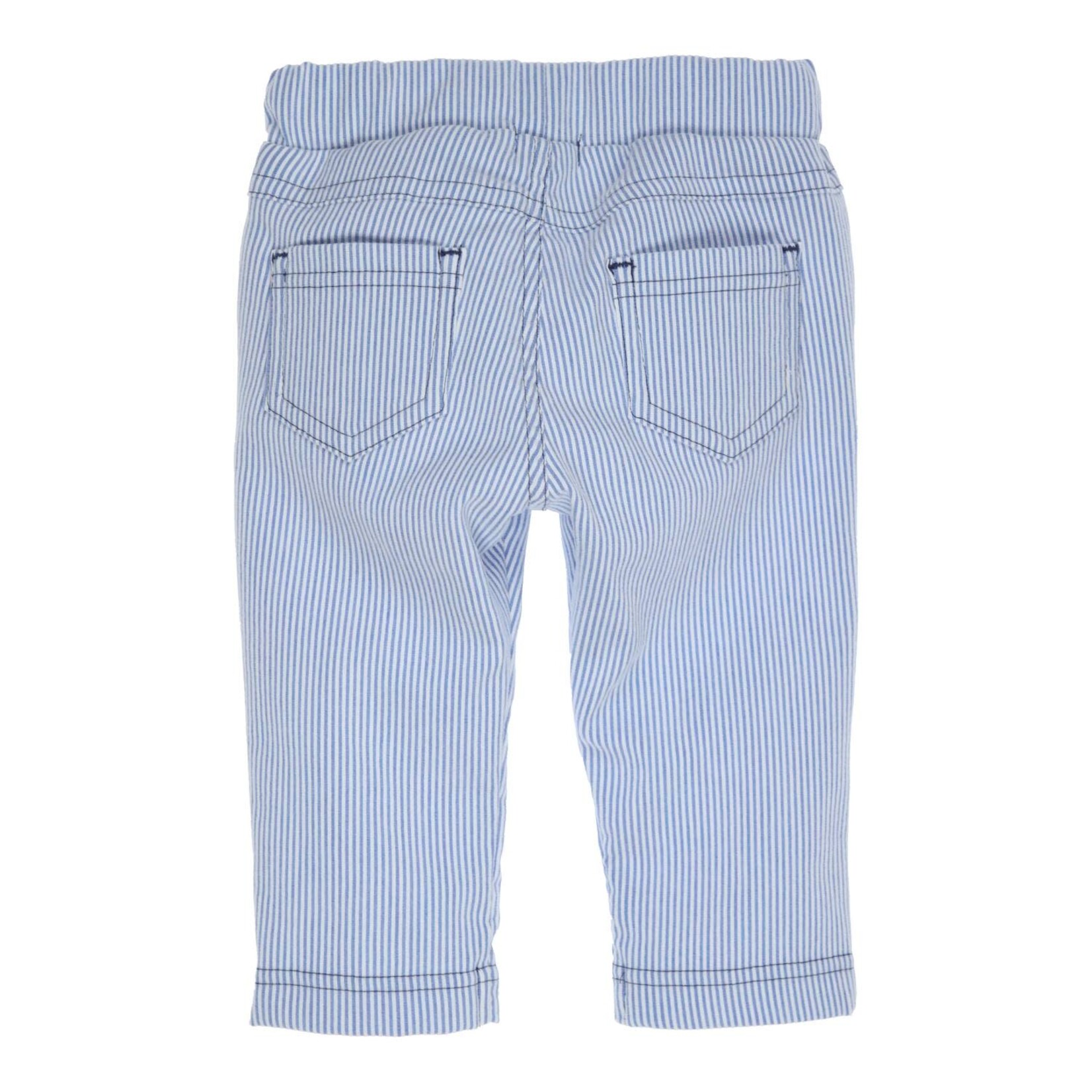 Gymp Trousers Gidi Blue – Beige Blue