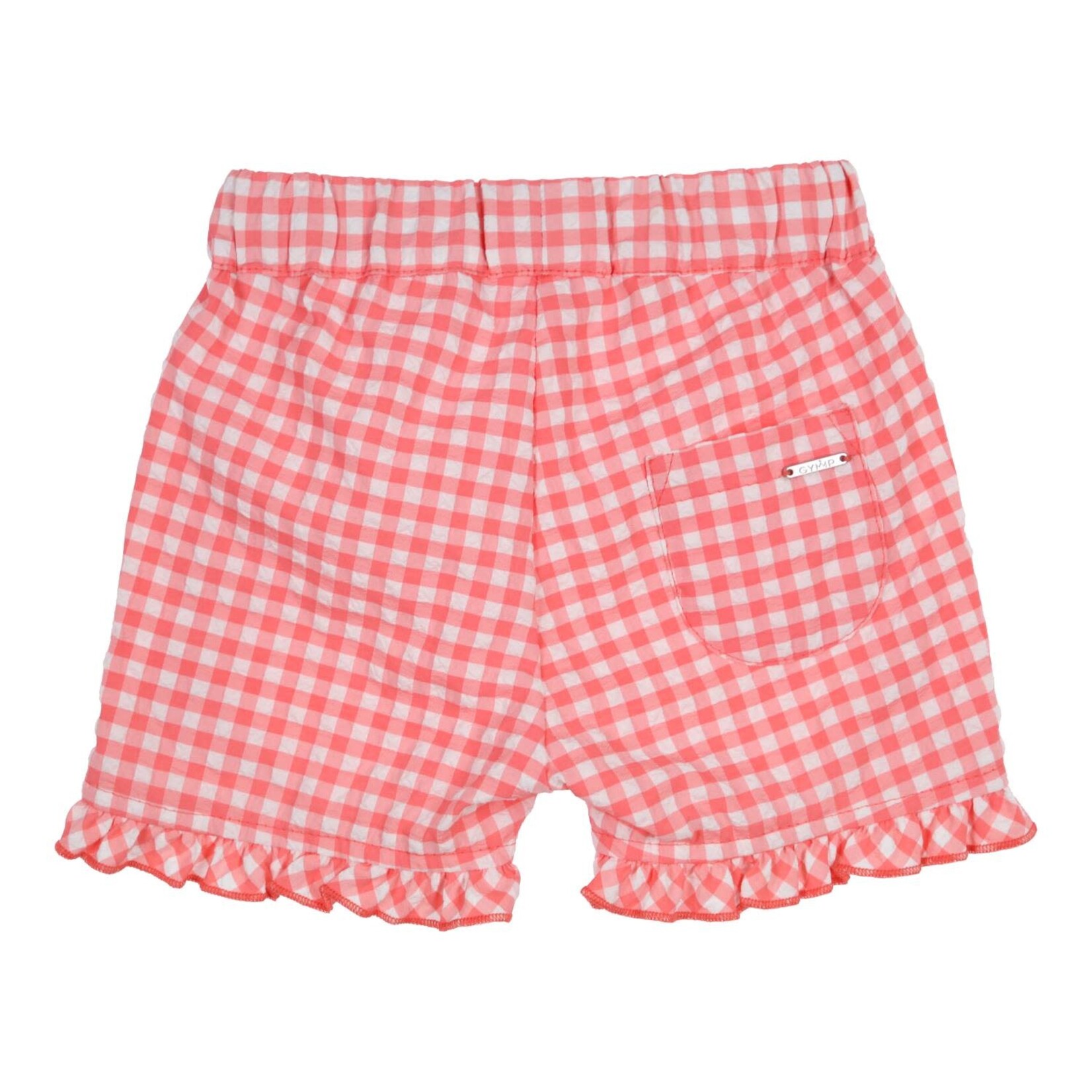 Gymp Shorts Andra Raspberry - White