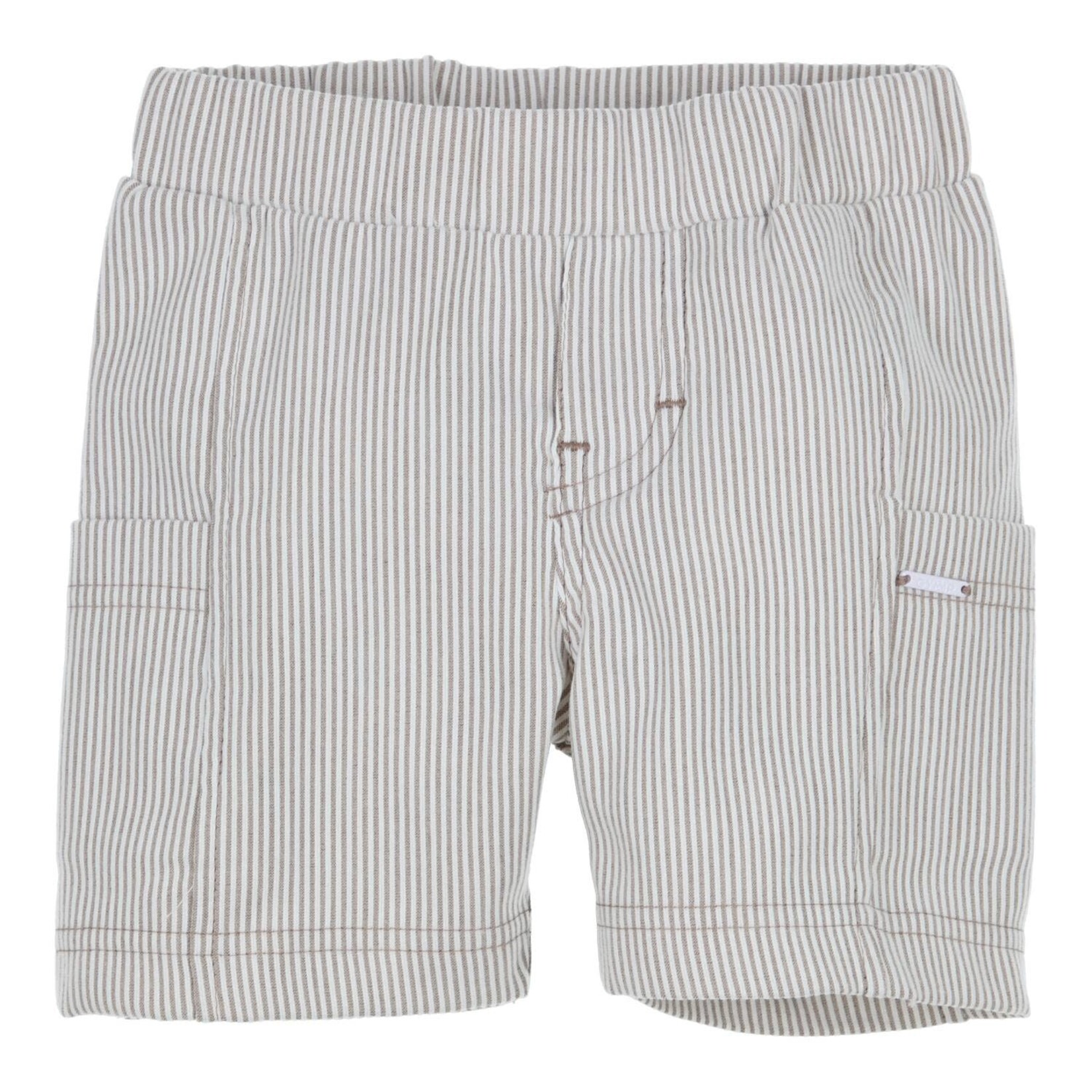 Gymp Shorts Gidi Blue – Beige Beige