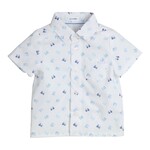Gymp Shirt Paddy White - Blue