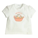 Gymp T-shirt Aerobic Little Picnic Love Orange Off White - Orange