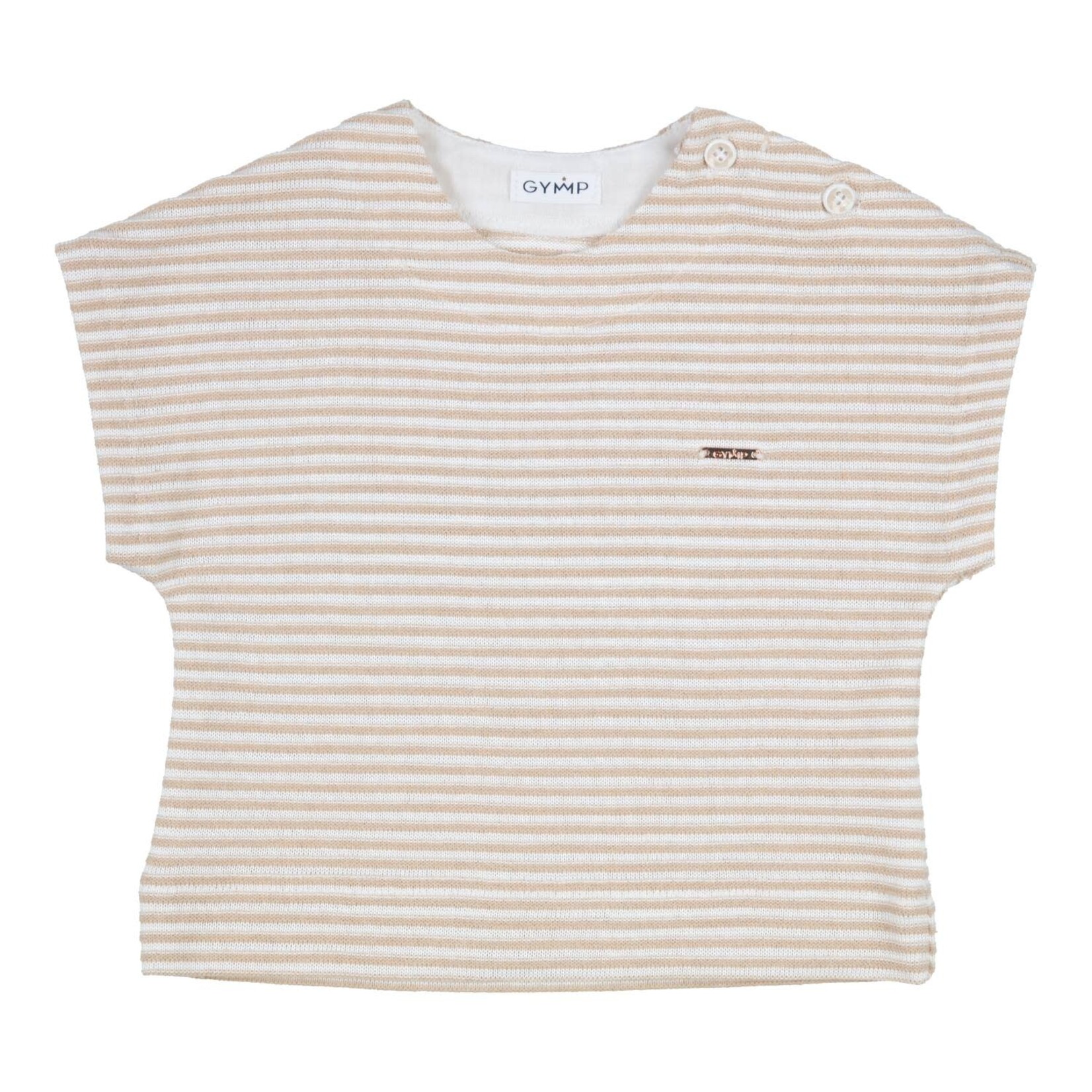 Gymp T-shirt Barbara Off White - Beige