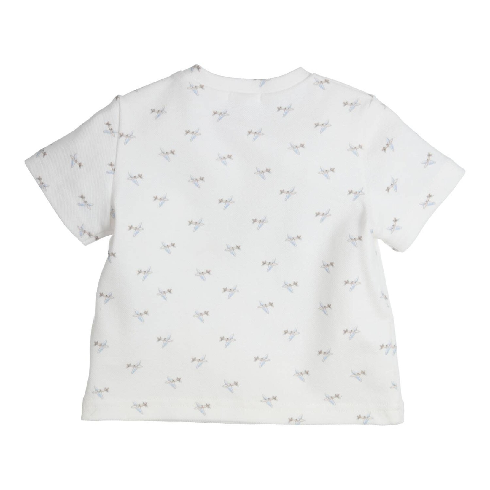 Gymp T-shirt Josca White - Light Blue