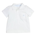 Gymp Polo Pikachu White - Light Blue