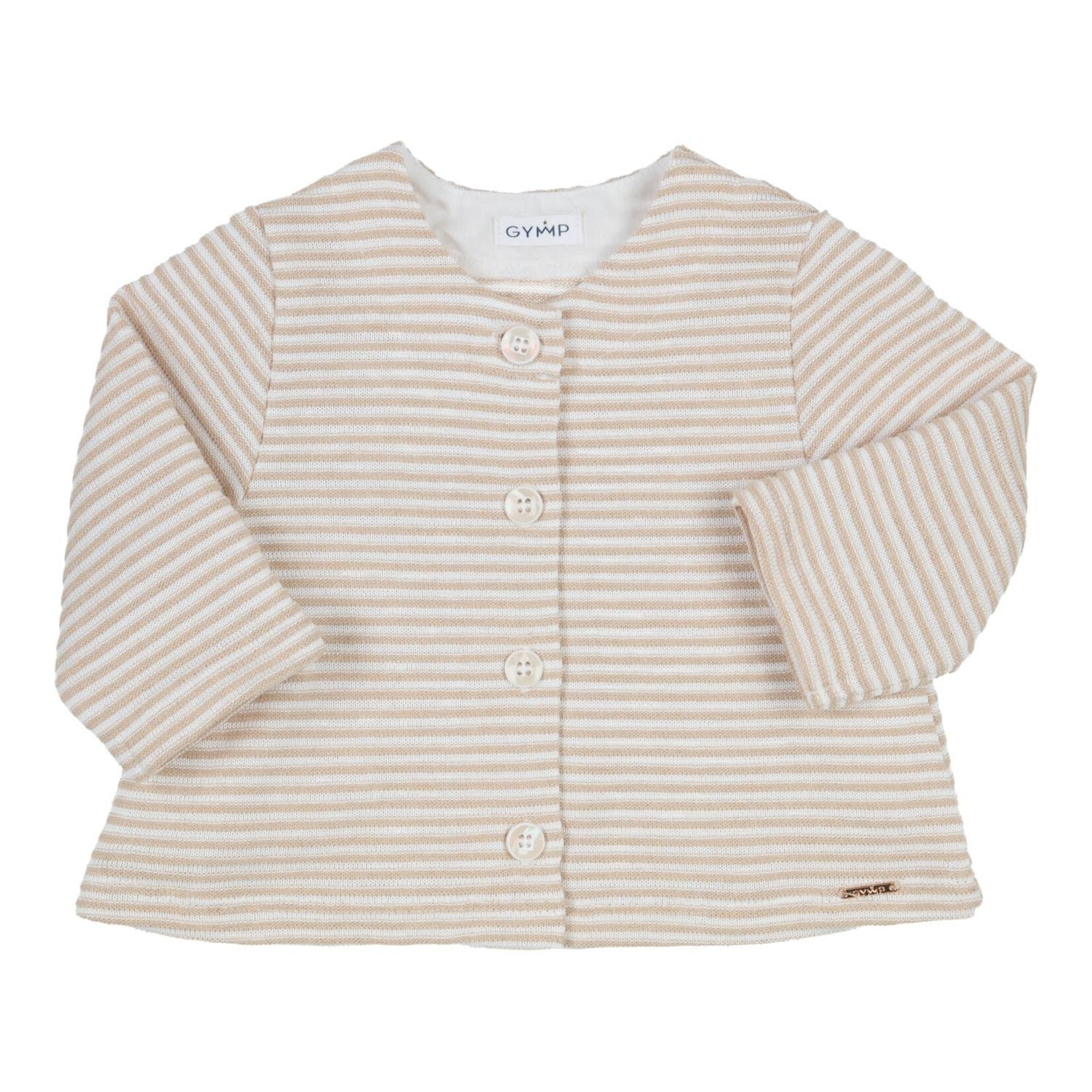 Gymp Cardigan Barbara Off White - Beige