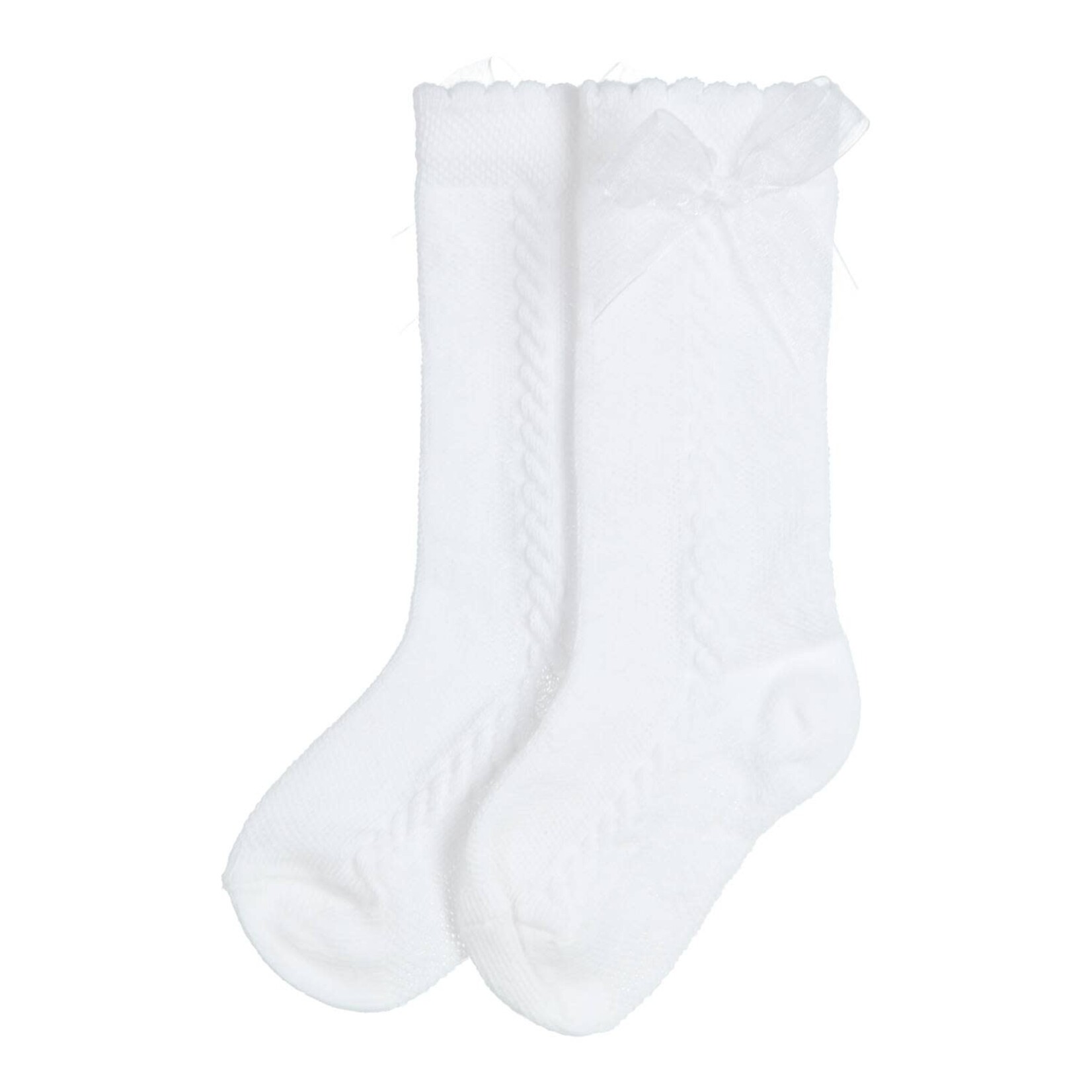 Gymp Knee socks Kite White