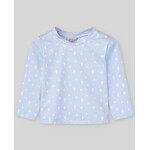 Paz Rodriguez KNIT NEWBORN T-SHIRT "BAÑO V26" Chalk Blue