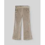 Paz Rodriguez WOVEN INFANT GIRL TROUSERS "POMPON"_Sand_007-152981