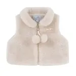 GILET TEDDY CREAM