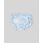 Paz Rodriguez WOVEN NEWBORN BLOOMERS "ANADE" Sky Blue
