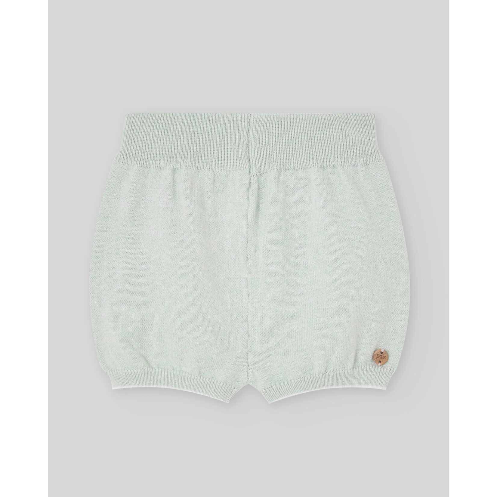 Paz Rodriguez KNIT NEWBORN BLOOMERS "NORAY" Water Green