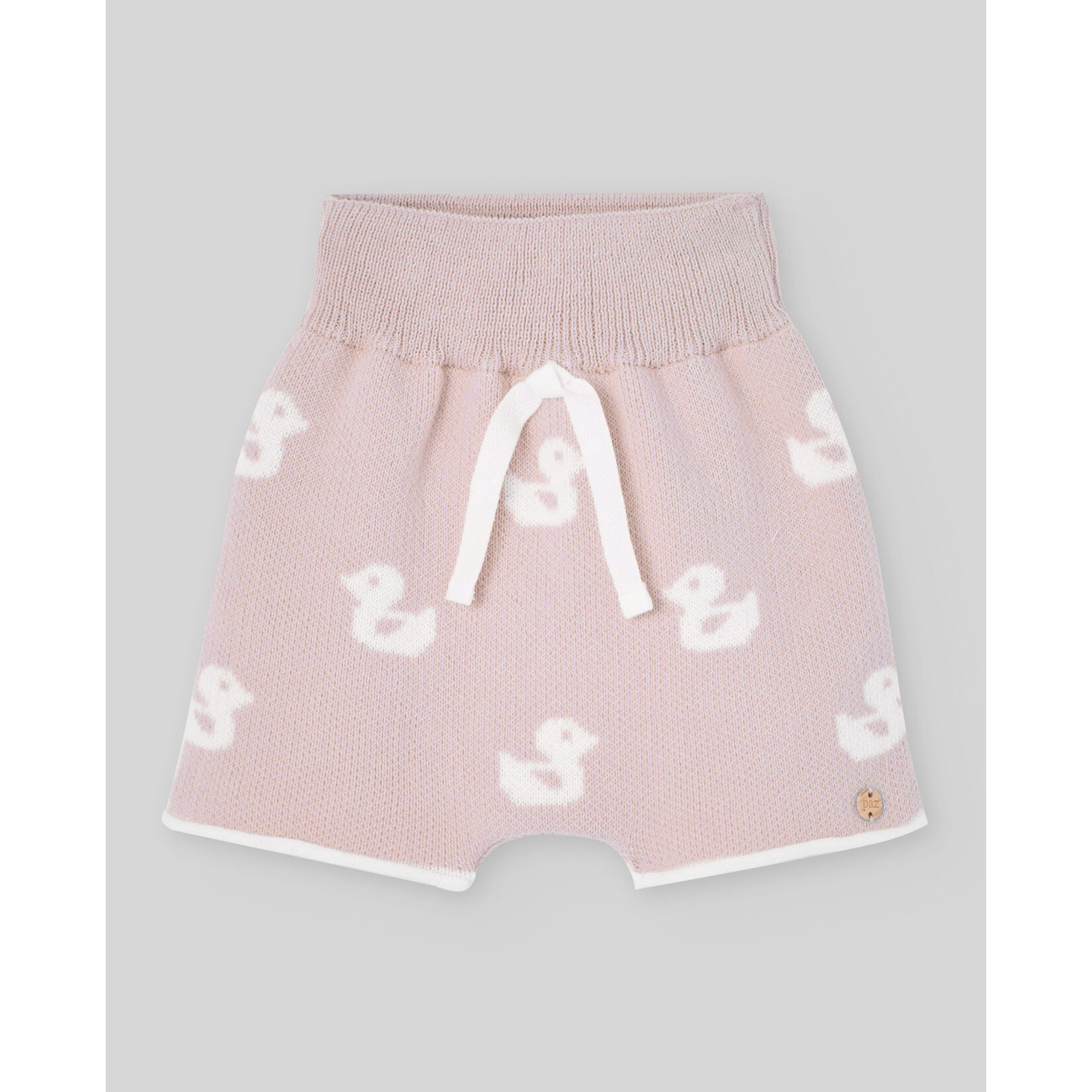 Paz Rodriguez KNIT NEWBORN BLOOMERS "CUA CUA" Magnolia
