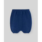 Paz Rodriguez KNIT NEWBORN SHORT "ESENCIAL" Deep Blue
