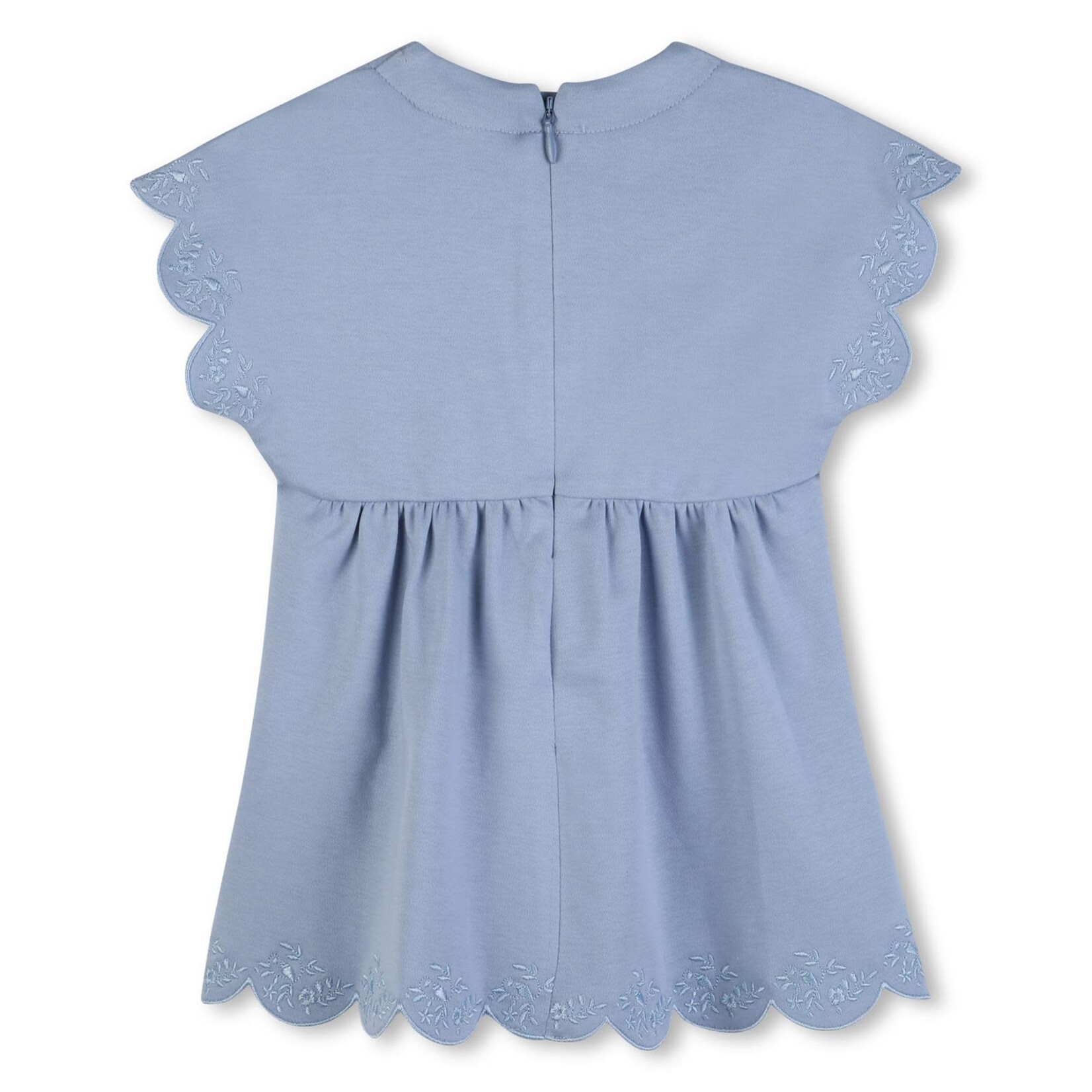CHLOE ROBE MANCHES COURTES Bleu C21232