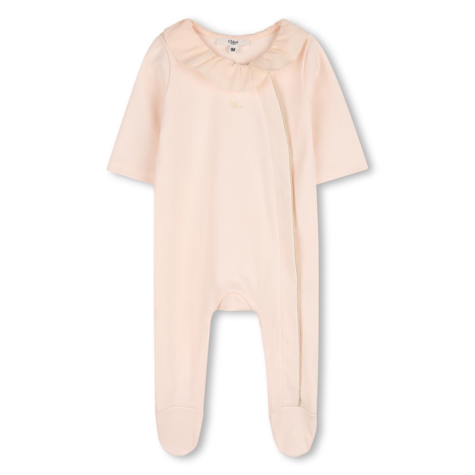 CHLOE ENS.PYJAMA+BAVOIR+BONNET Rose C20926