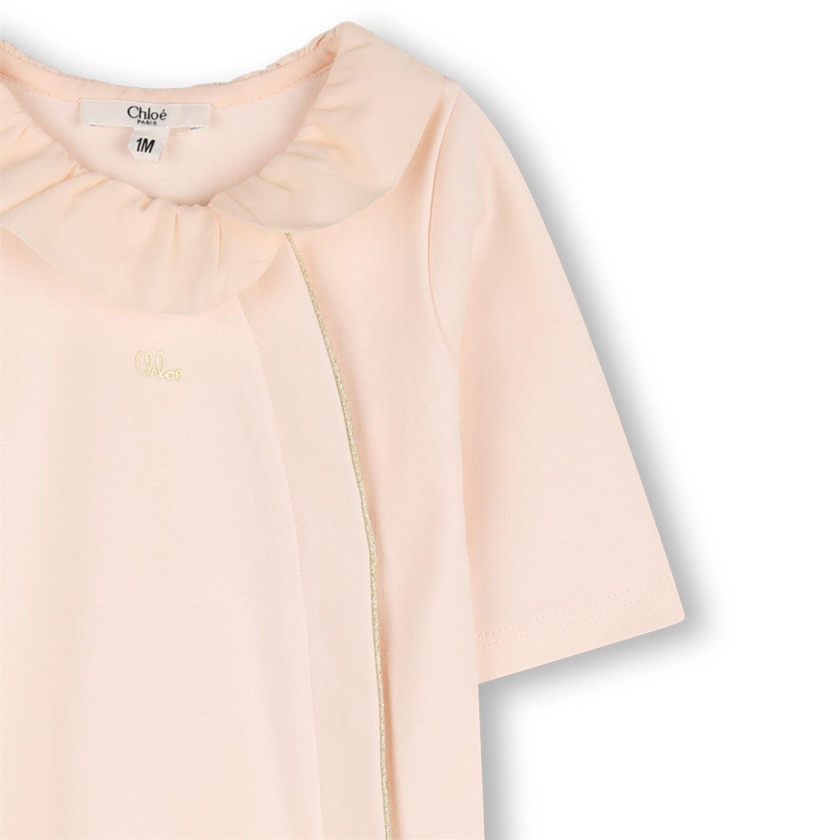 CHLOE ENS.PYJAMA+BAVOIR+BONNET Rose C20926