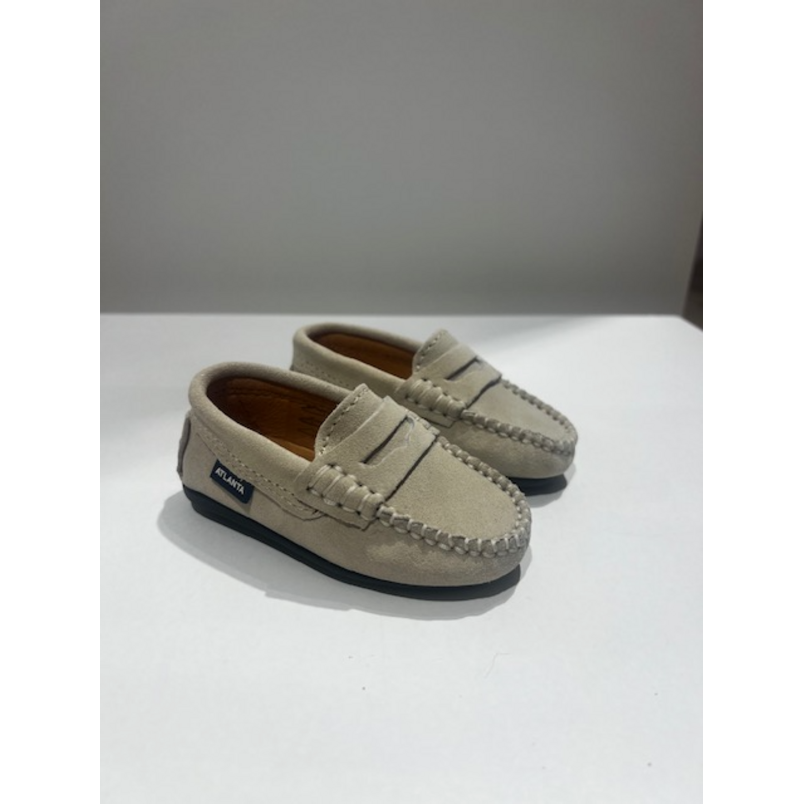 Atlanta Penny Loafer -Naturel Suede