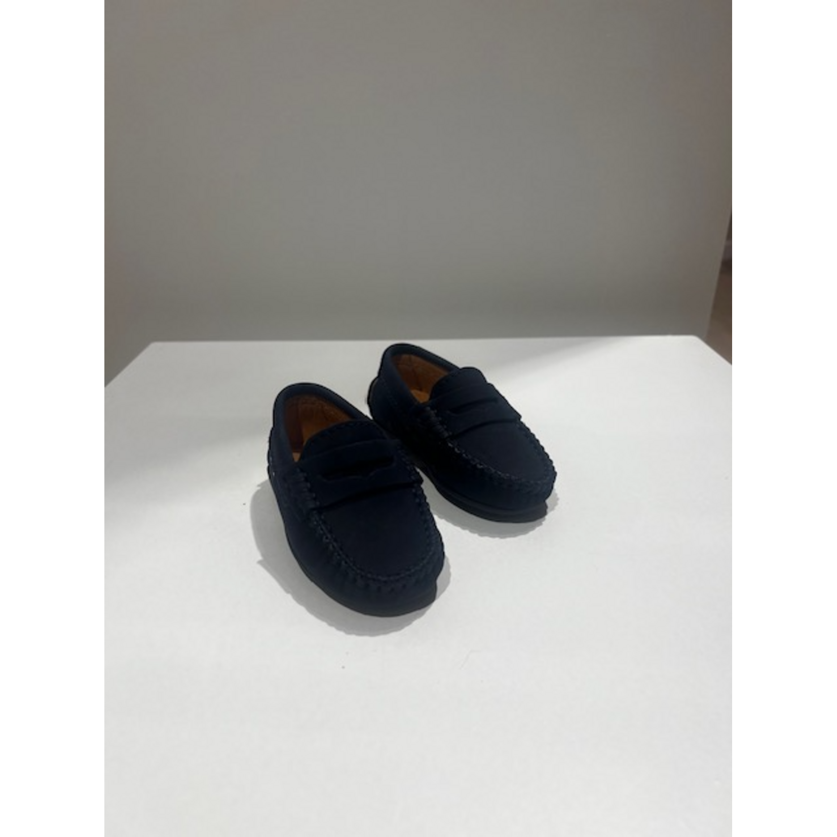 Atlanta Penny Loafer - Blue Dark Nubuk