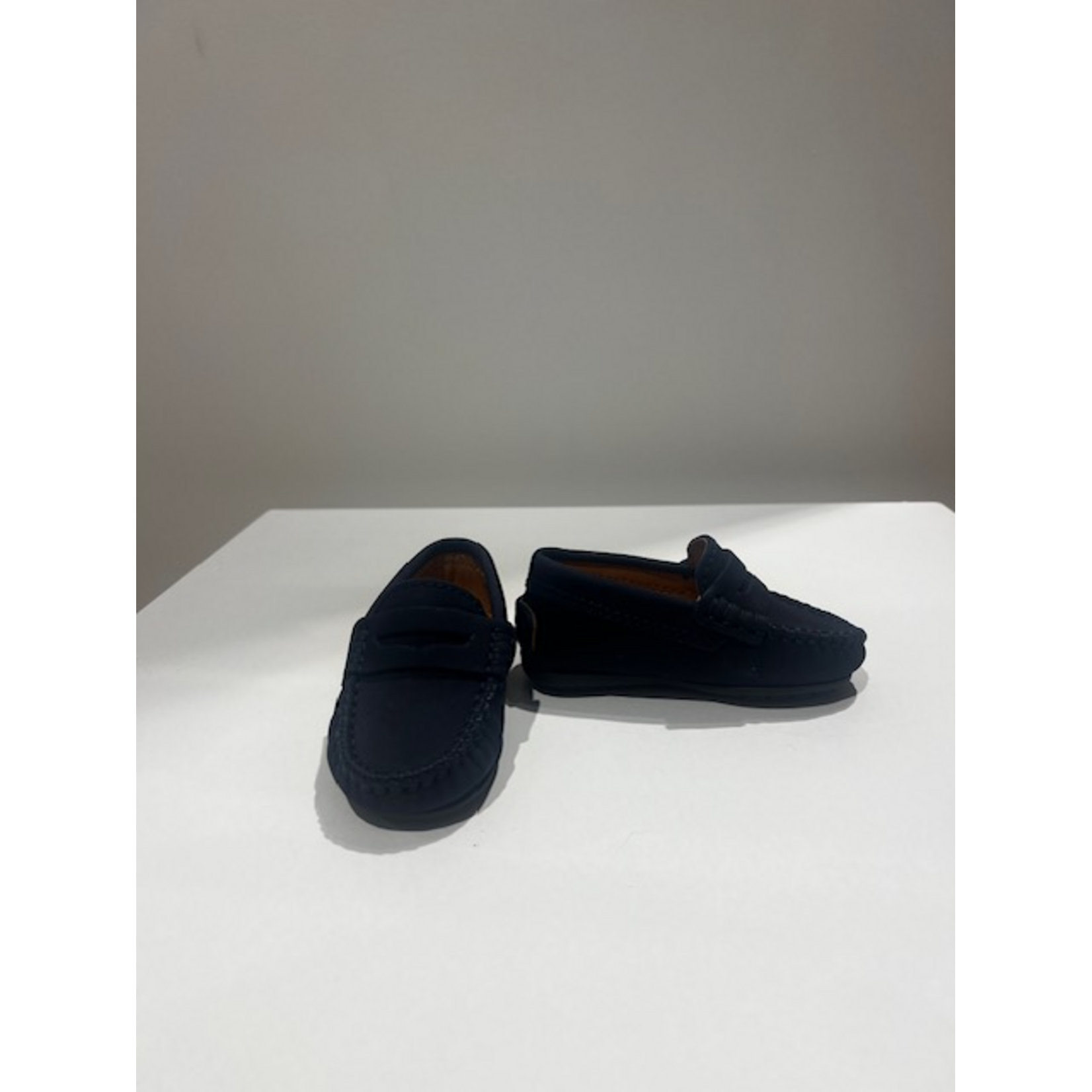 Atlanta Penny Loafer - Blue Dark Nubuk