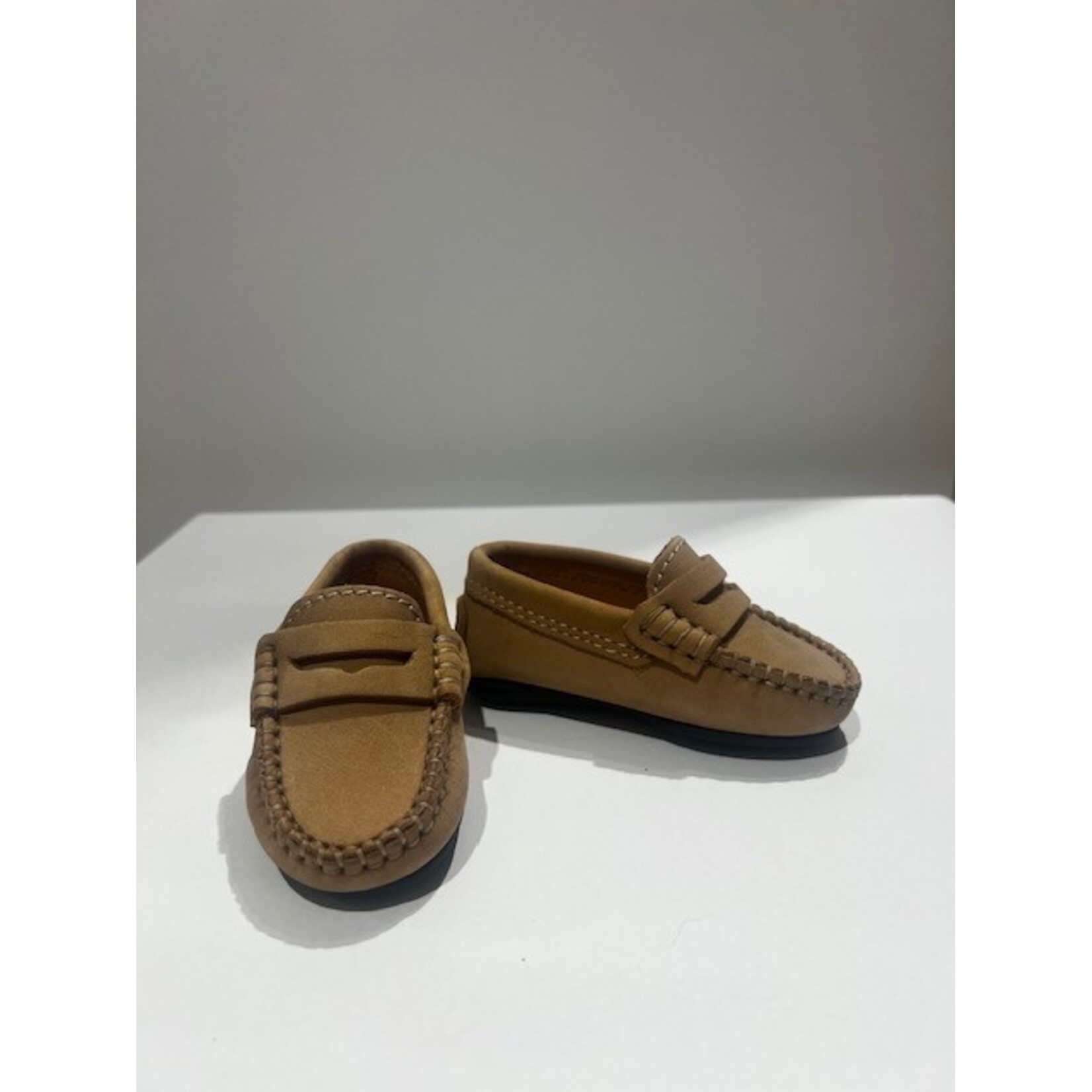 Atlanta Penny Loafer - Beige Nubuk