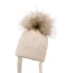 Jamiks JZI233-J-40-2 LAURINA merino I beige muts