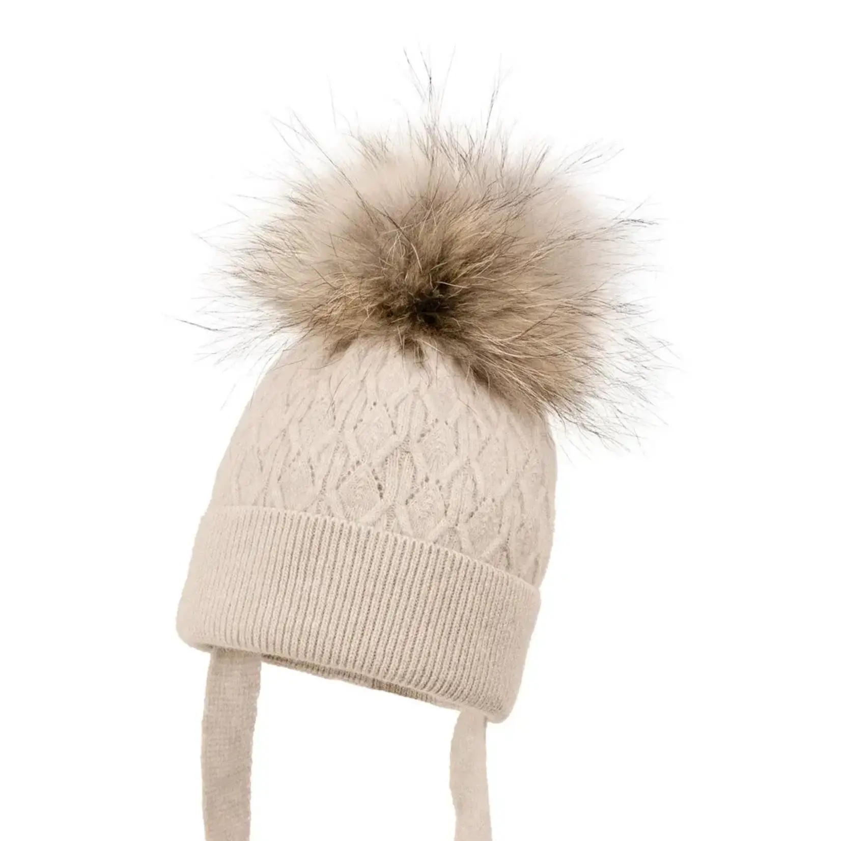 Jamiks JZI233-J-40-2 LAURINA merino I beige muts