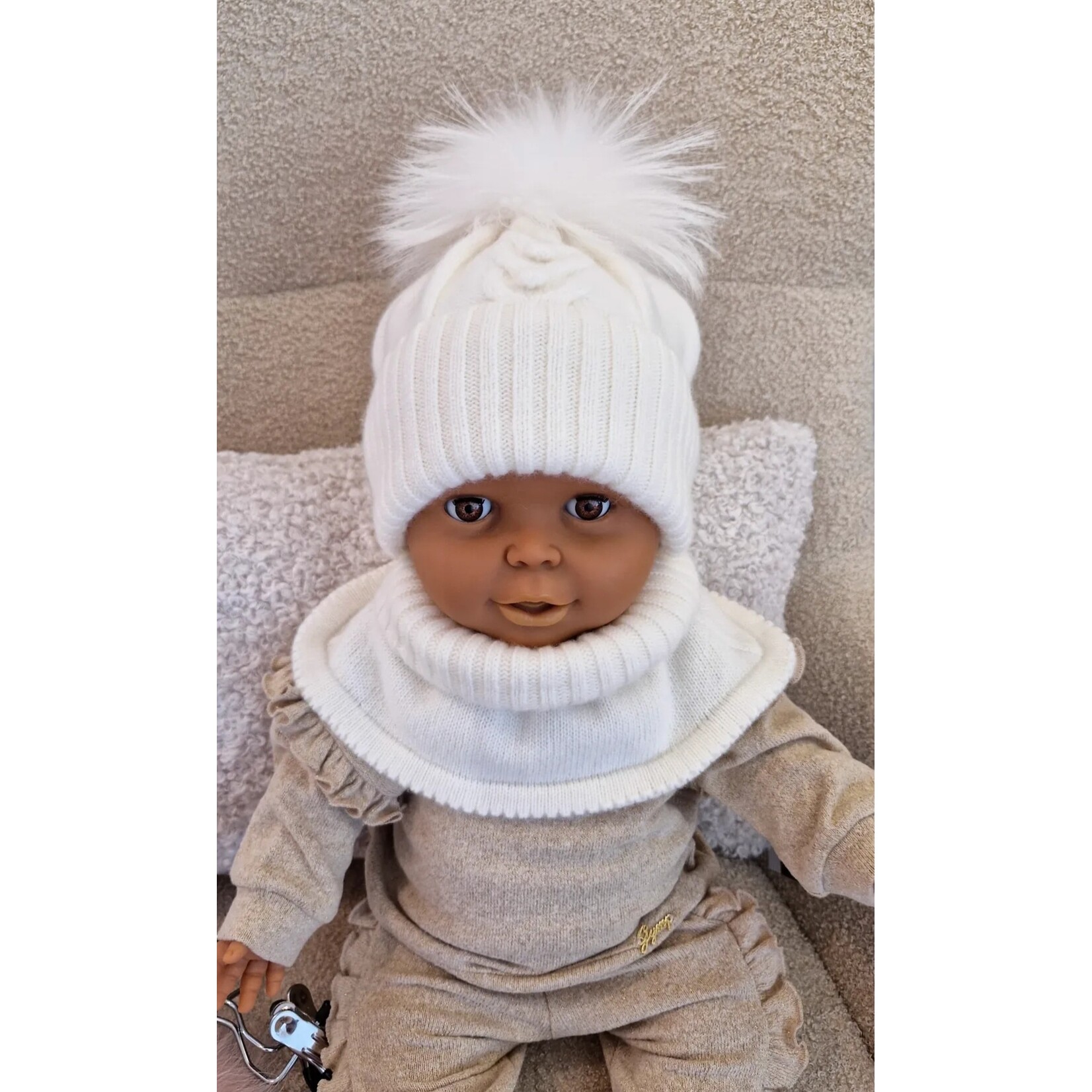 Jamiks Nek sjaal AVANI ecru