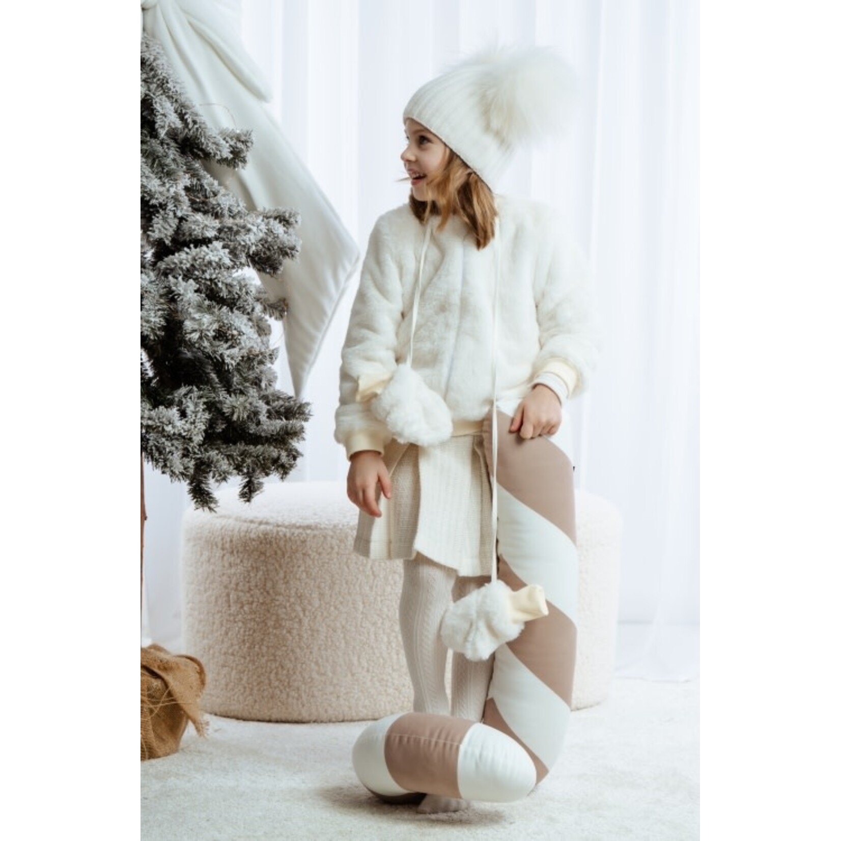 Jamiks JZI271-2 OPAL wantjes ecru