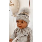 Jamiks Muts KORLYS grijs/blauw 44