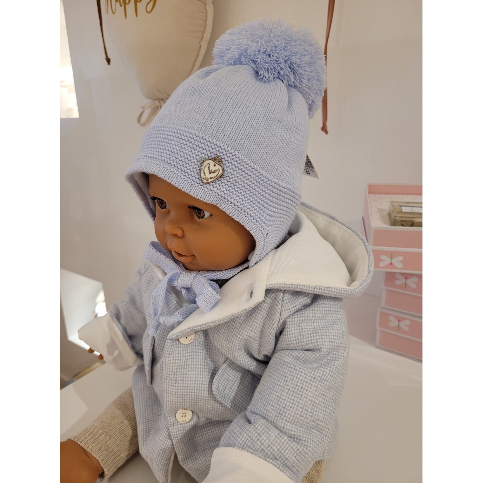 Muts TABASCO Light blue Fleece filling