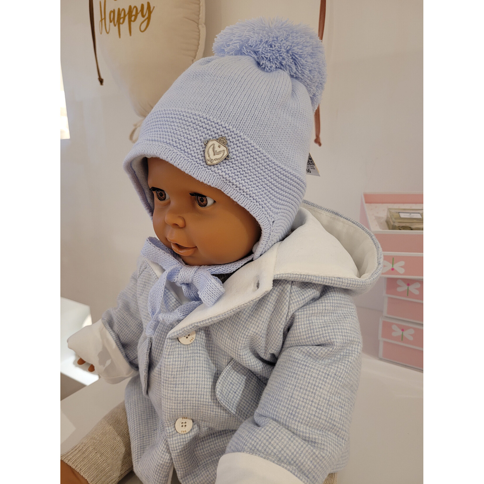 Muts TABASCO Light blue Fleece filling