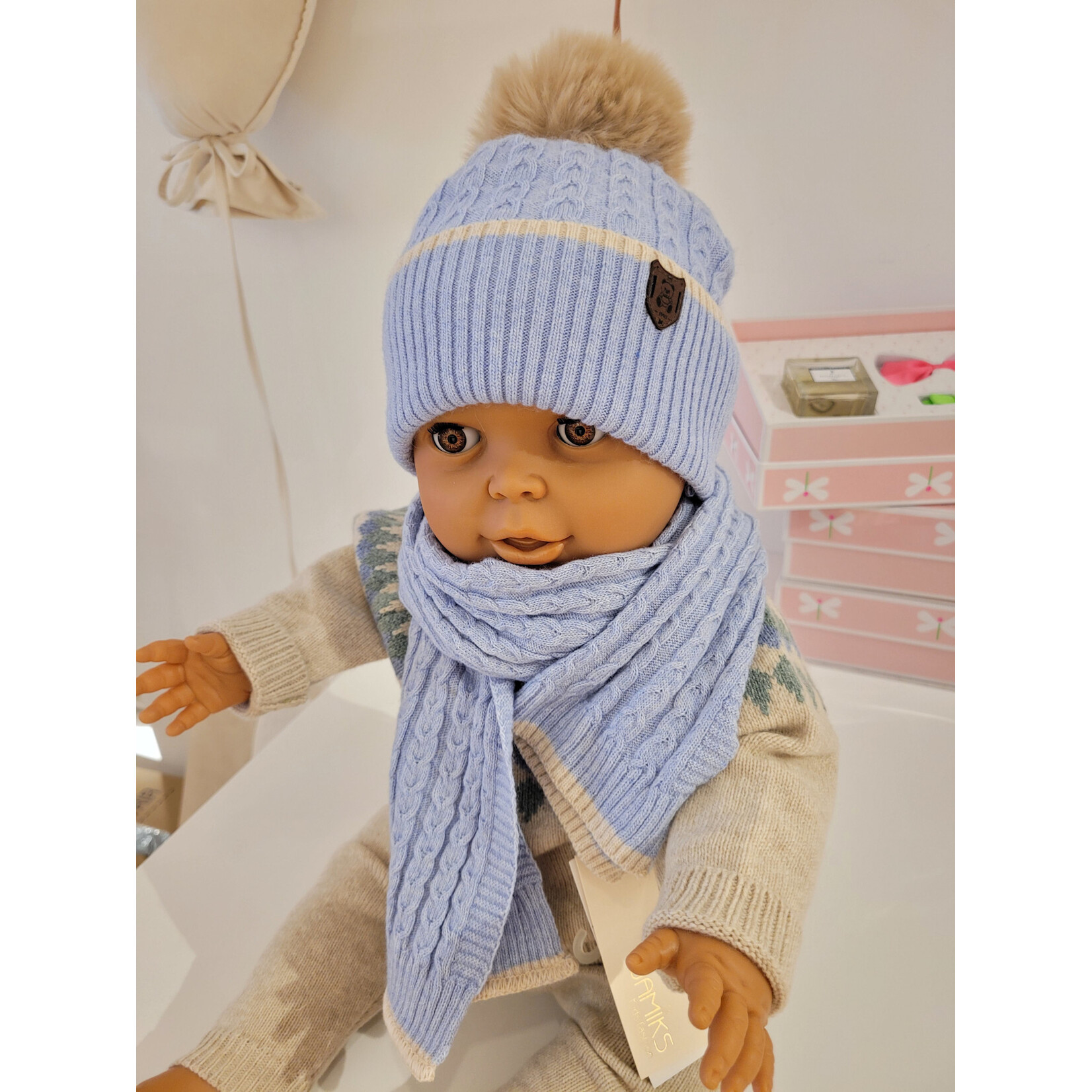 Jamiks CONRADO Set muts en sjaal 44