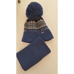 Jamiks ALTIN denims muts en sjaal bandana