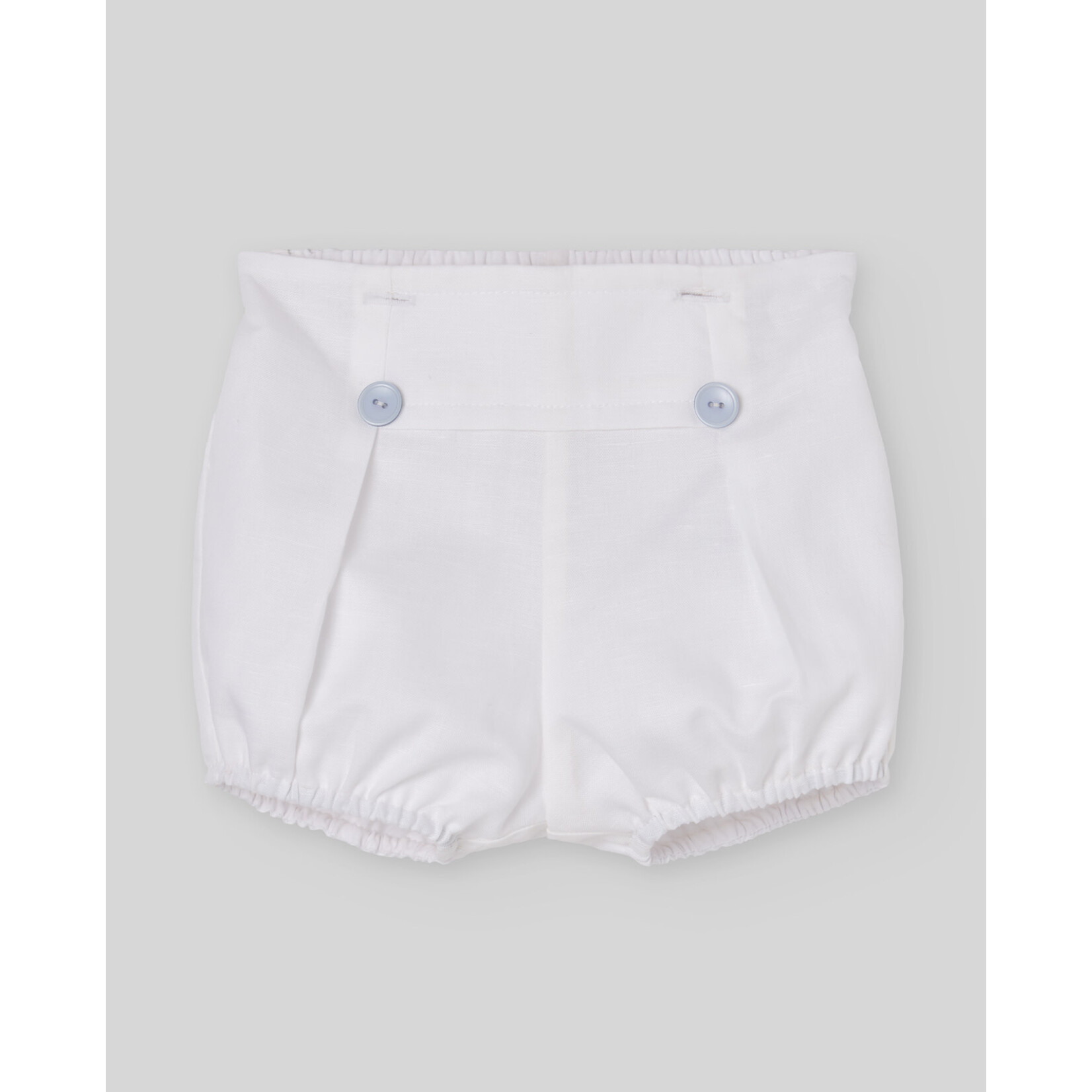 Paz Rodriguez WOVEN NEWBORN SET BLOUSE "ESPUMA V26" Sky Blue AND PANTS