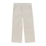 PANTS GIRL RIB CREAM