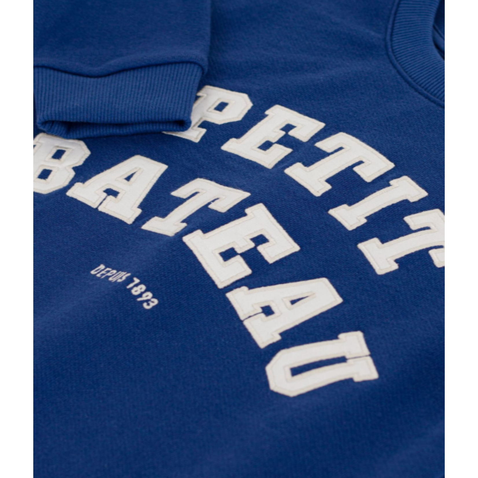 Petit Bateau SWEATSHIRT CREPUSCULE/MILK A0F58