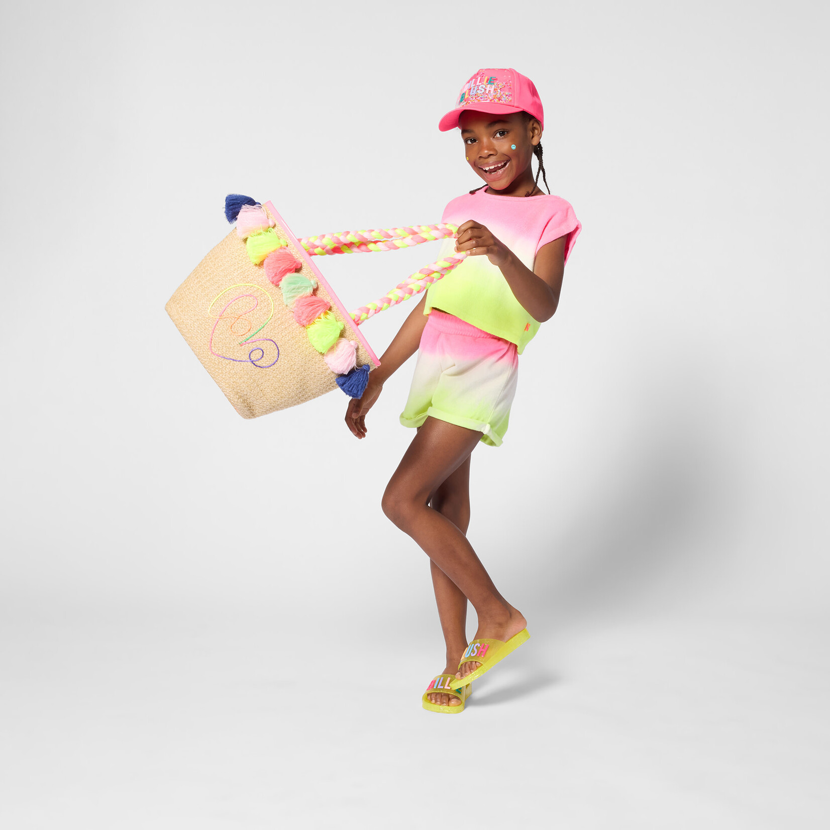 BILLIEBLUSH SHORT, BERMUDA ROSE FLUO U21899