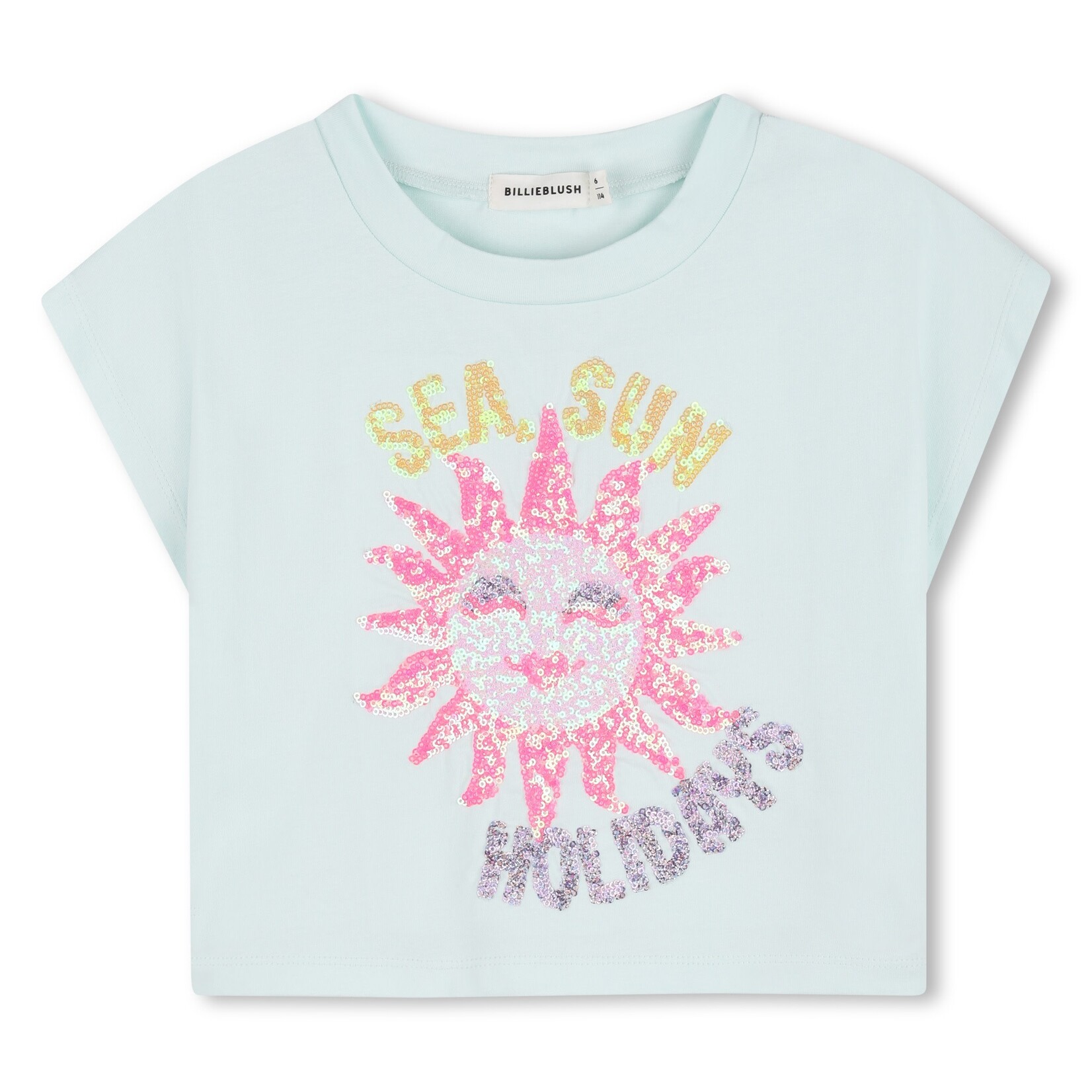 BILLIEBLUSH TEE-SHIRT VERT POUDRE U21950