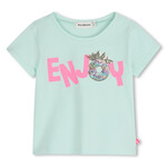 BILLIEBLUSH TEE-SHIRT VERT POUDRE U21948