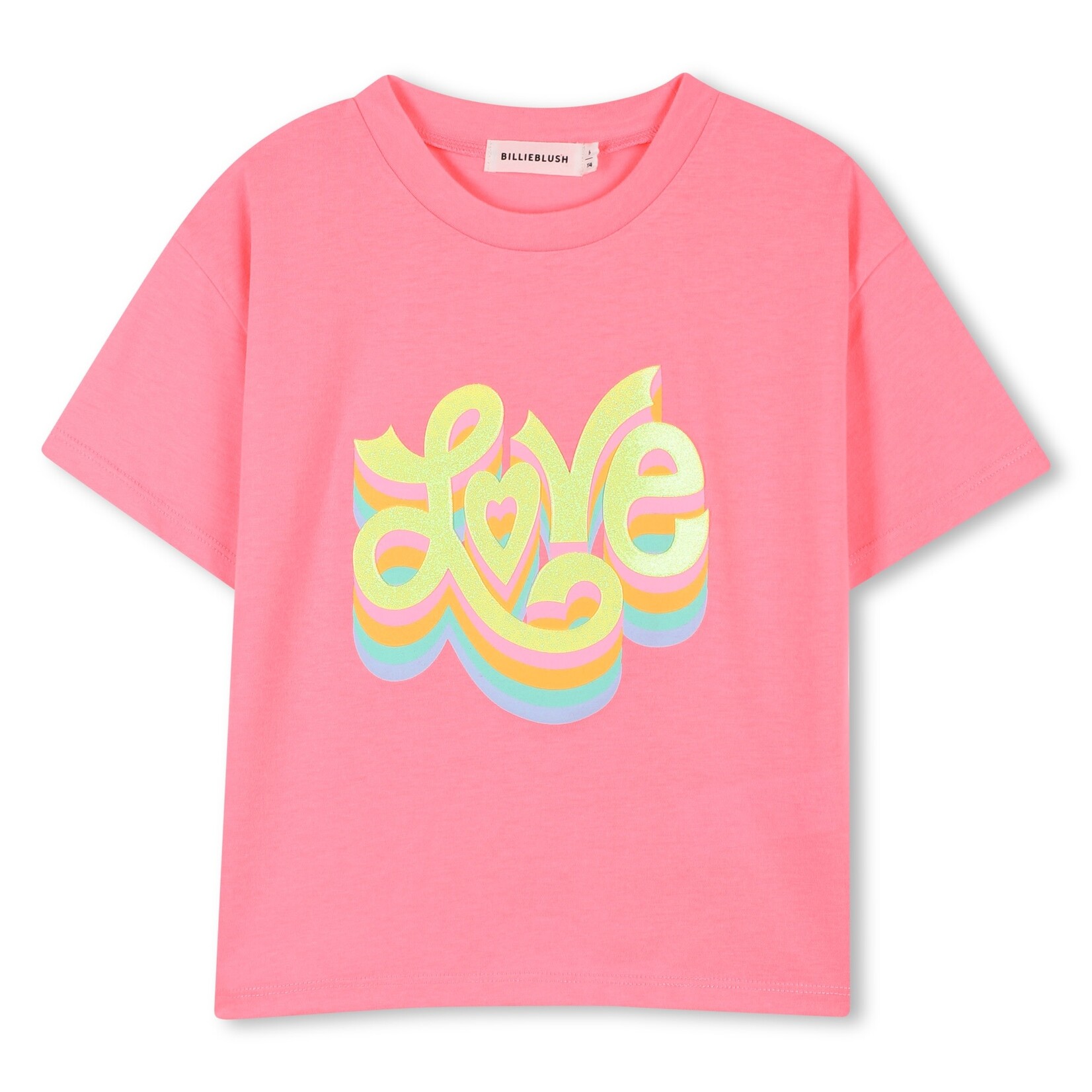 BILLIEBLUSH TEE-SHIRT ROSE FLUO U21931