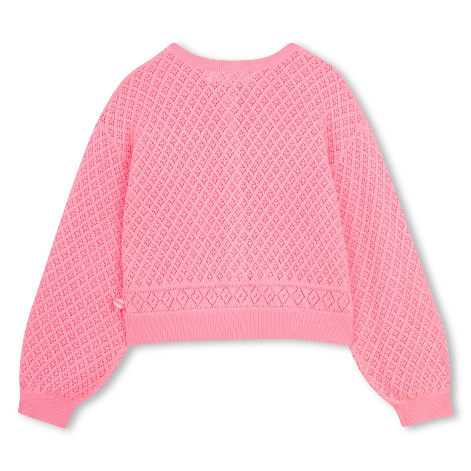 BILLIEBLUSH CARDIGAN TRICOT ROSE FLUO U21911