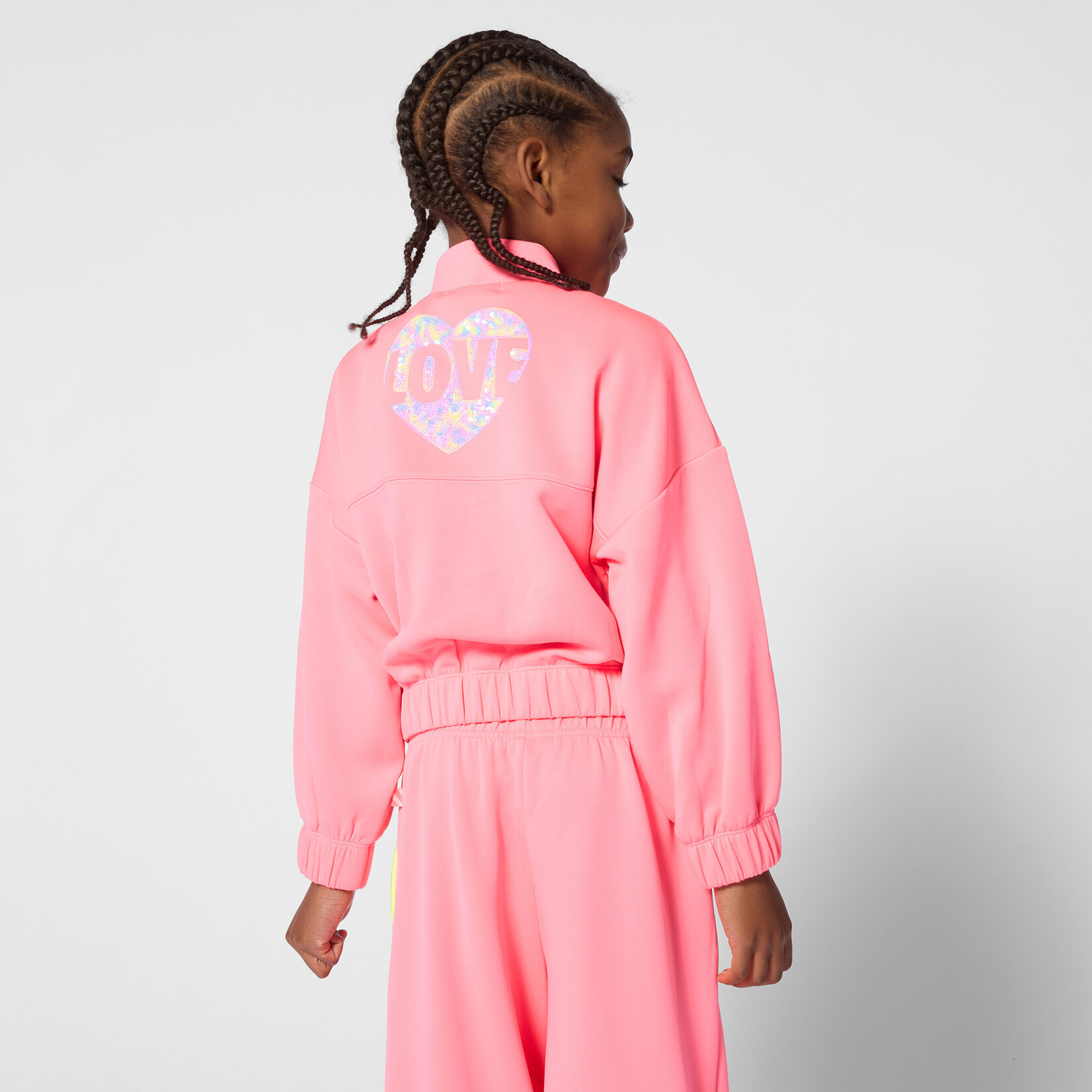 BILLIEBLUSH CARDIGAN COUPE ROSE FLUO U21900